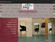 Tablet Screenshot of fmz-stuttgart.de